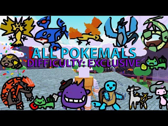 How To Get All Exclusive Pokemals [Find All Pokemals]