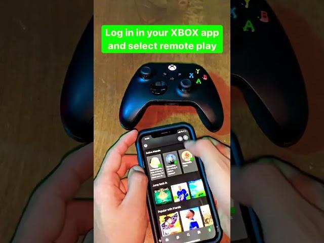 How to play XBOX on your phone with GAME CLOUD