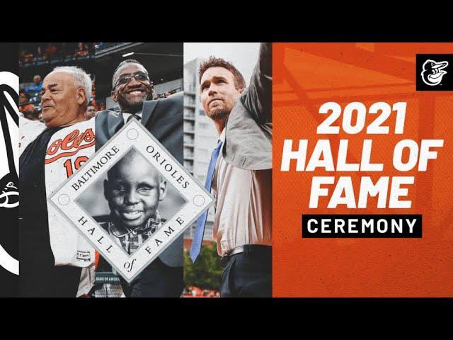 O's Hall of Fame Ceremony 2021: Mo Gaba, Joe Angel, J.J. Hardy, Mike Devereaux | FULL Broadcast