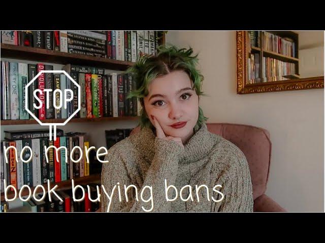 how to *actually* go on a book buying ban