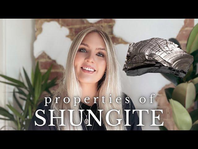 SHUNGITE | HEALING PROPERTIES, FORMATION & EMF PROTECTION 