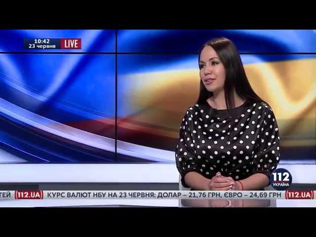 Анастасия Даниленко в эфире 112 Україна 23.06.2015