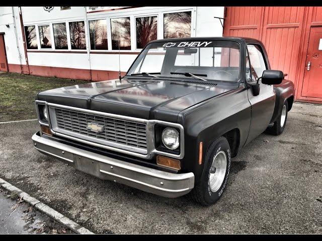 1974-Chevy-C10-Pickup-V8-350-Stepside-Shortbed