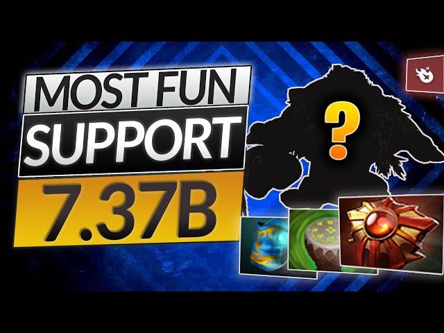 THE MOST FUN SUPPORT IN 7.37B - Learn How to Dominate Every Lane - Dota 2 Sniper Guide