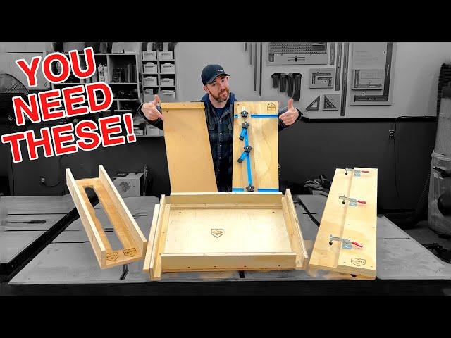 5 DIY Woodworking Sleds And Jigs You Need In Your Shop!