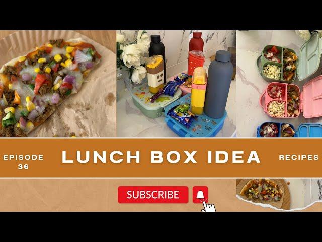 My kids school lunch box episode 36 - no oven pizza - ayzah cuisine