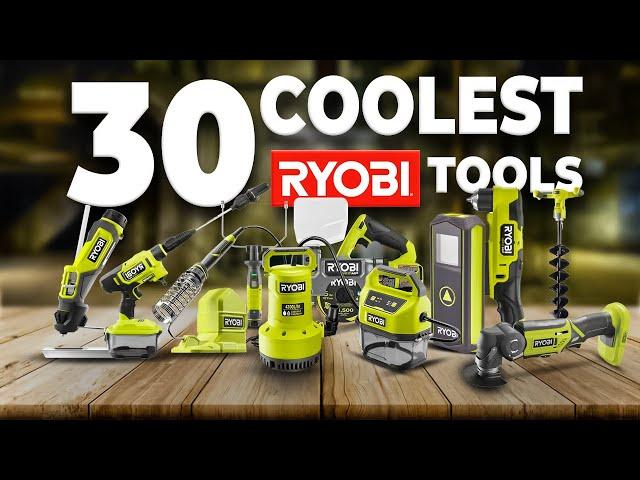 30 Coolest Ryobi Tools For Your DIY Projects