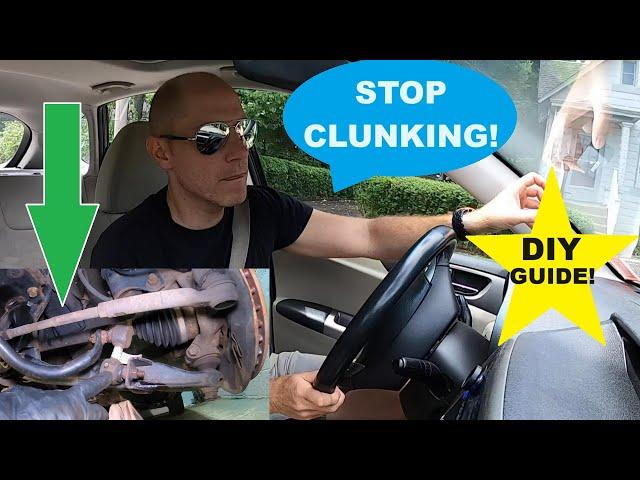 Why is my car clunking of bumps? | Easy to follow DIY Guide