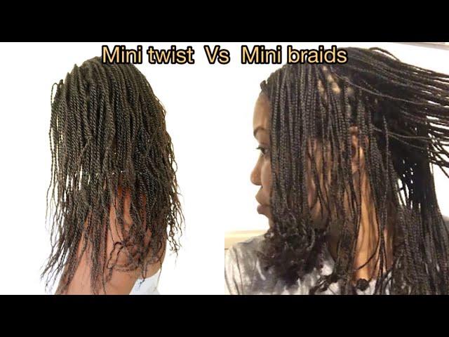 Protective style that makes your hair GROW the longest ( mini twist for hair growth)