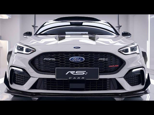 2025 Ford Focus RS First Look: 400HP, Aggressive New Design & Track-Ready Performance!"