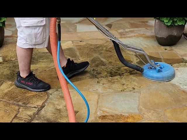 Amazing patio stone cleaning in  Memphis, Tn. By PSH Floorcare