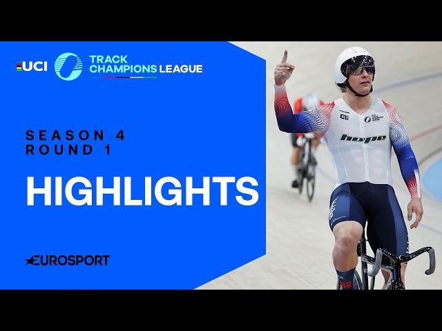 SPRINT UPSET!  Round 1 Highlights | Season 4 | UCI Track Champions League 2024