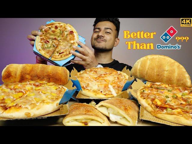 DEHRADUN’s 7 CHEESE PIZZA BETTER THAN DOMINO'S ??? Akshanshu Aswal Mukbang