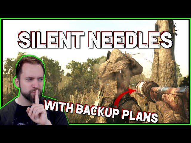 The "Silent Needles" is an incredibly fun solo loadout in Hunt Showdown