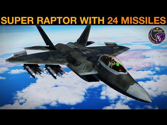 Could Just 4 x F-22 Super Raptors Stop 88 x Russian Bombers? (WarGames 249) | DCS