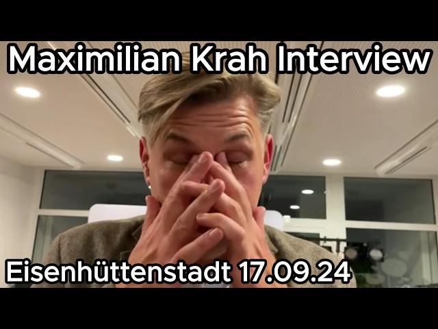 Maximilian Krah Interview [Eisenhüttenstadt 17.09.24]