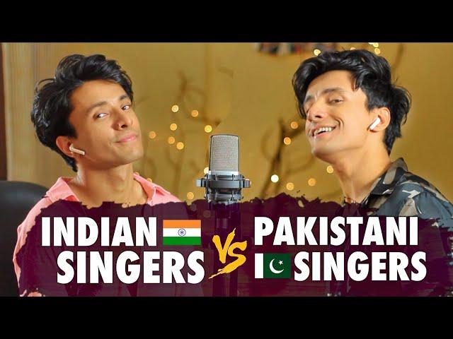 Indian Singers v/s Pakistani Singers (SING OFF by Aksh Baghla)