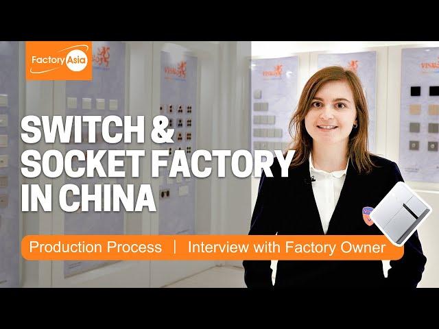 Wall Switch Socket Manufacturer in China | Inside a Chinese Factory That Produces USB Sockets