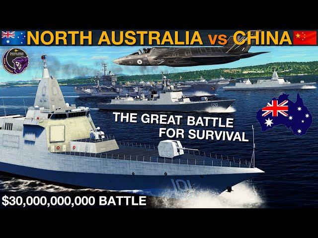 RE-MATCH Could Australia Survive A HUGE Chinese Naval Carrier Strike? (WarGames 248) | DCS