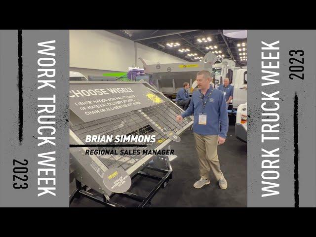 FISHER® TEMPEST™ Stainless Steel Hopper Spreader - Key Features at Work Truck Week 2023