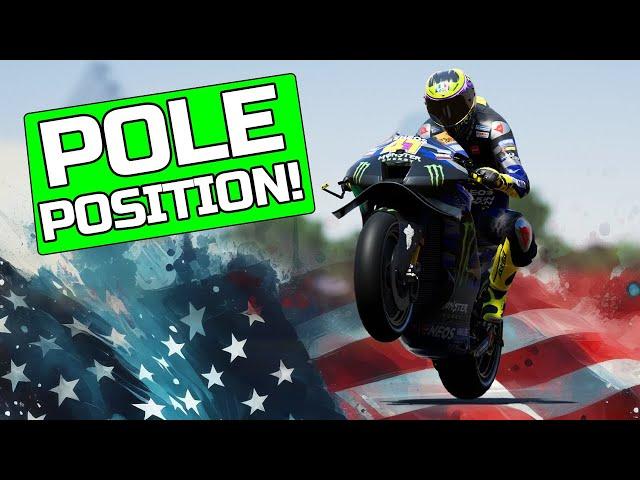 POLE POSITION IN THE USA! - MotoGP 24