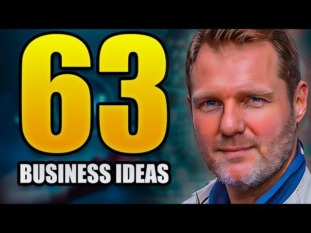 63 Business Ideas In 22 Minutes | Make Money Online