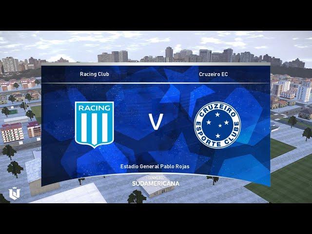 Racing Club vs Cruzeiro ● Final Copa Sudamericana 2024 ● Gameplay Pes 2021