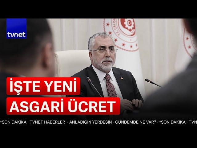 Yeni asgari ücret 22 bin 104 lira oldu!