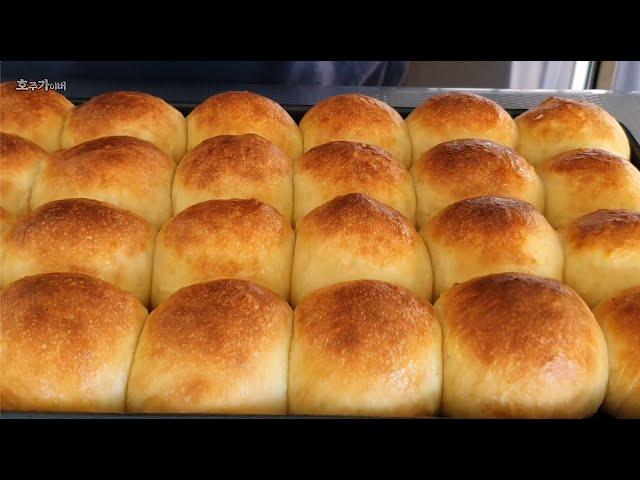 After this No-knead bread, You won't buy bread any more / very easy and very soft dinner roll