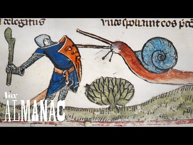 Why knights fought snails in medieval art