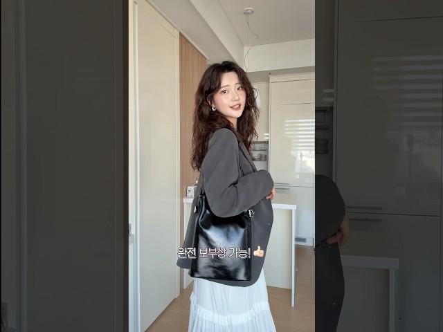 개강맞이 봄 데일리 백 추천! 4가지 찐 보부상 가방 활용도 최고! ‍ #하객룩 스타일도 가능! (이정도면 나 정말 가방언니..) Ig @bacajini