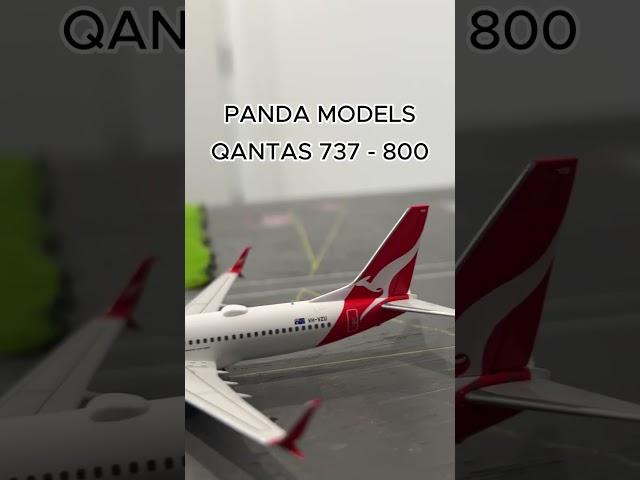 1:400 Panda Models Qantas 737