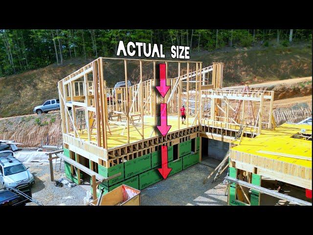 Construction of a MEGA Sized Modern Home PT 30