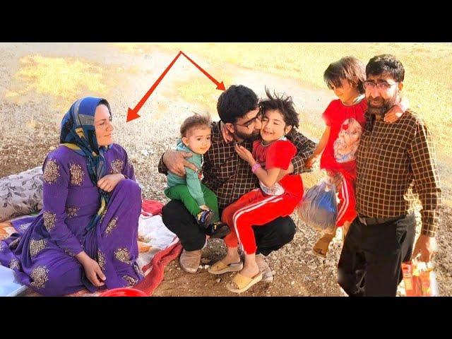 After years in prison... Mohammad returns to his family in the mountains! ️