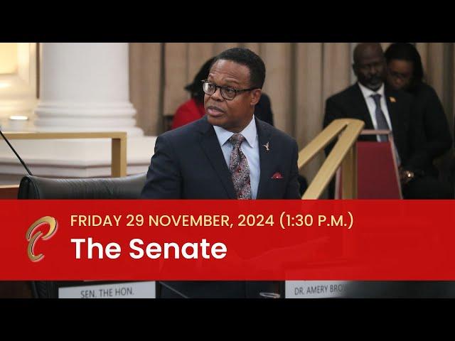 7th Sitting of the Senate - 5th Session - 12th Parliament - November 29, 2024