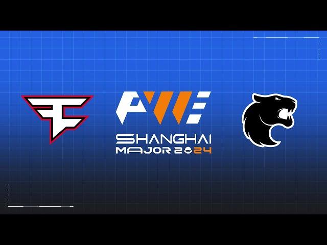 FaZe vs FURIA - PWE Shanghai Major 2024 - Elimination Stage