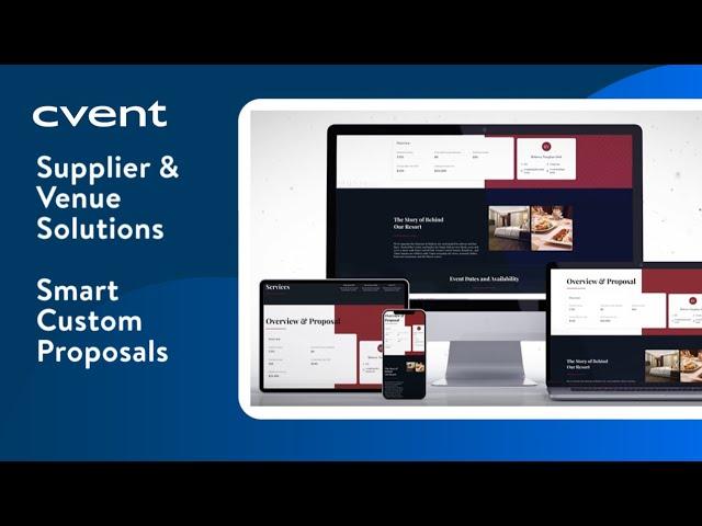Cvent Smart Custom Proposals