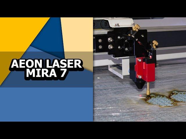 Maquina Laser CO2 | AEON  MIRA 7 | Corte y grabado láser