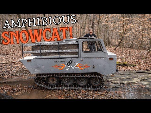 Thiokol Swamp Spryte - Legendary Amphibious Snowcat Tracked Vehicle - Stacey David's Gearz S18 E5