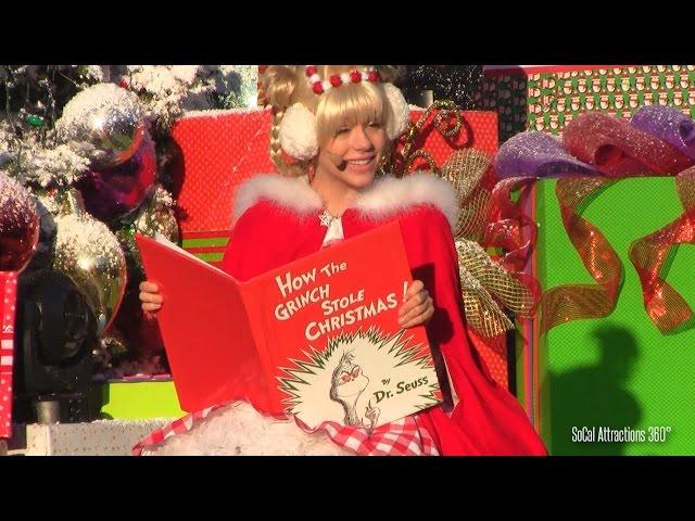 [HD] Grinchmas 2014 - Story Time with Cindy Lou - How the Grinch Stole Christmas