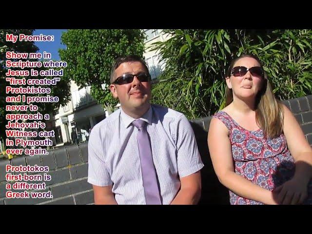 "Christian Comedy Channel" confronts Jehovas Witnesses".