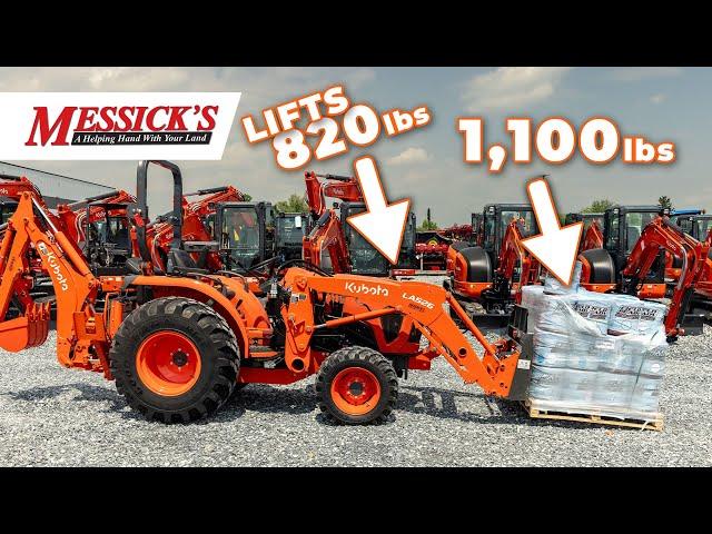 Will it lift? Pushing the lift capacity of Kubota's L2502