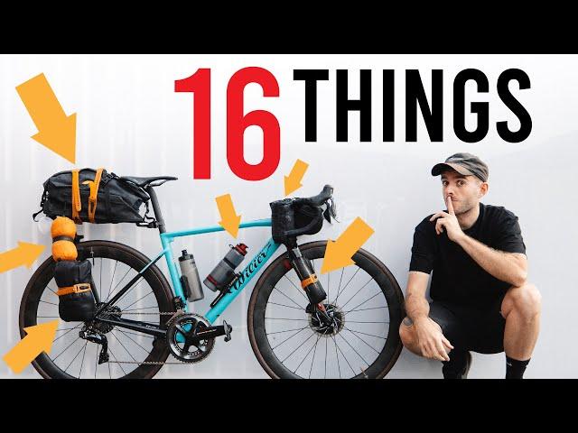 16 Really Useful Things for BIKEPACKING