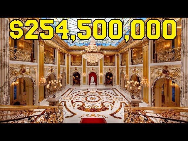 A Russian Billionaire's Outstanding $254,500,000 Royal Style Mega Mansion