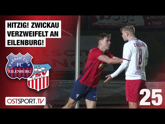 Hitzig! Zwickau verzweifelt an Eilenburg: FCE - FSV Zwickau | Regionalliga Nordost