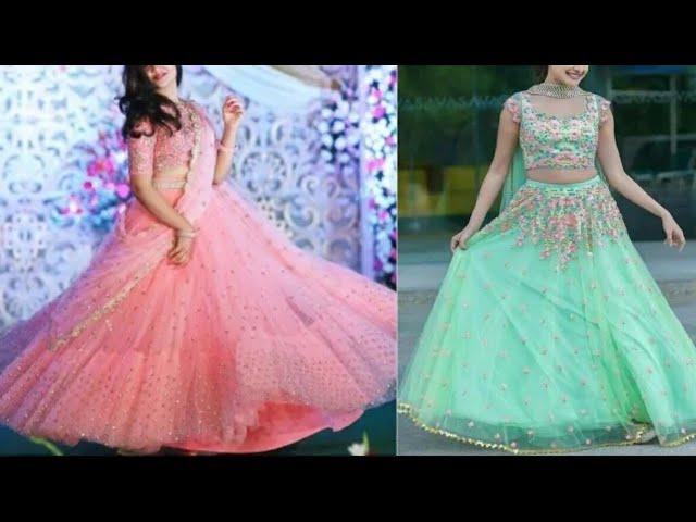 Net Lehenga Designs 2020 | Party Wear Net Lehenga Design | Net Lehenga Dress