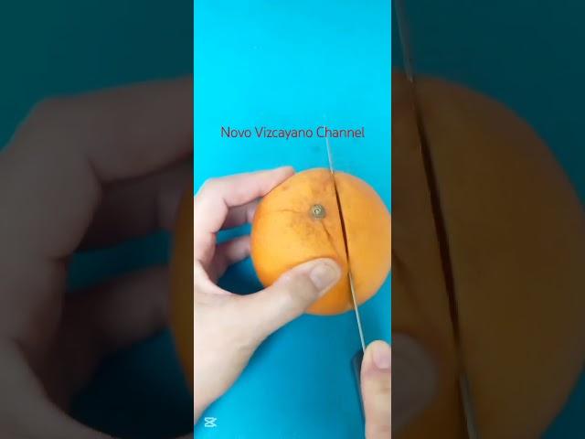 AMAZING ORANGE CORE DESIGN #trending #fruit #youtubeshorts #shorts || Novo Vizcayano Channel