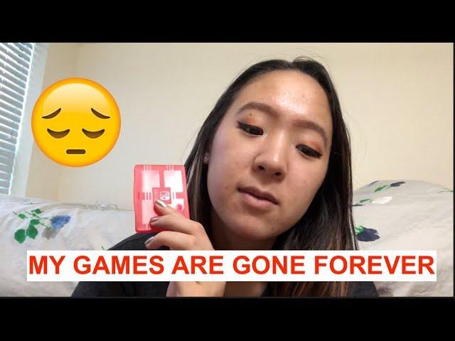 I LOST ALL MY SWITCH GAMES | STORYTIME