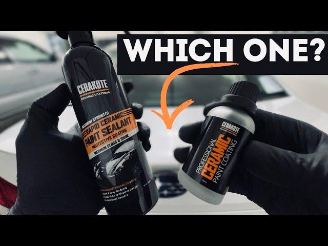 CERAKOTE Spray Sealant vs Ceramic Coating Comparison