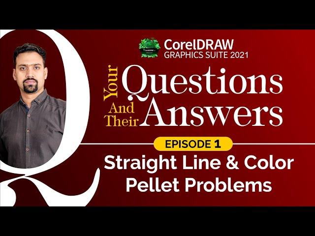 Corel Draw Problems & There  Solutions | Questions & Answers | Ep # 1 | Urdu / Hindi